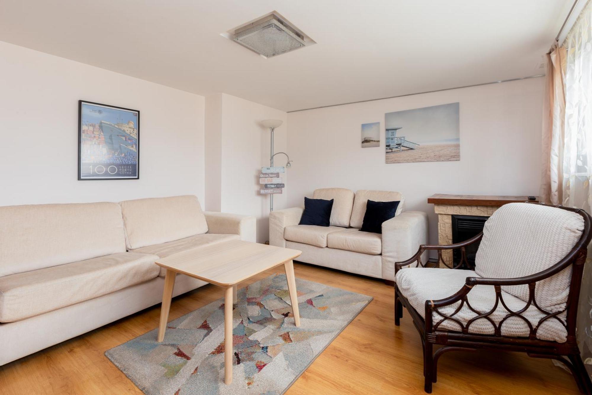 Gdynia Centrum Homely Apartment Bagian luar foto